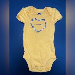 Item 810 Carter’s So Adorable Onesie (New Born)